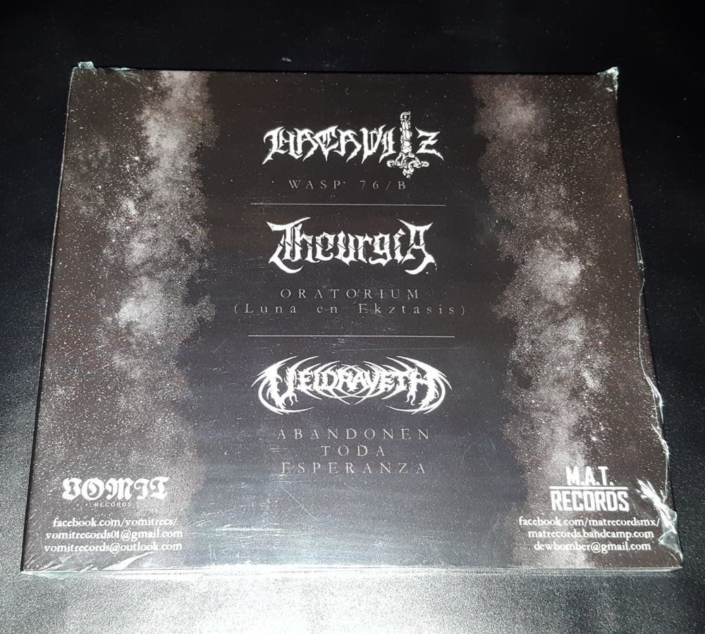 Hacavitz / Veldraveth / Theurgia - Tercer nadir venenoso -Split- - CD