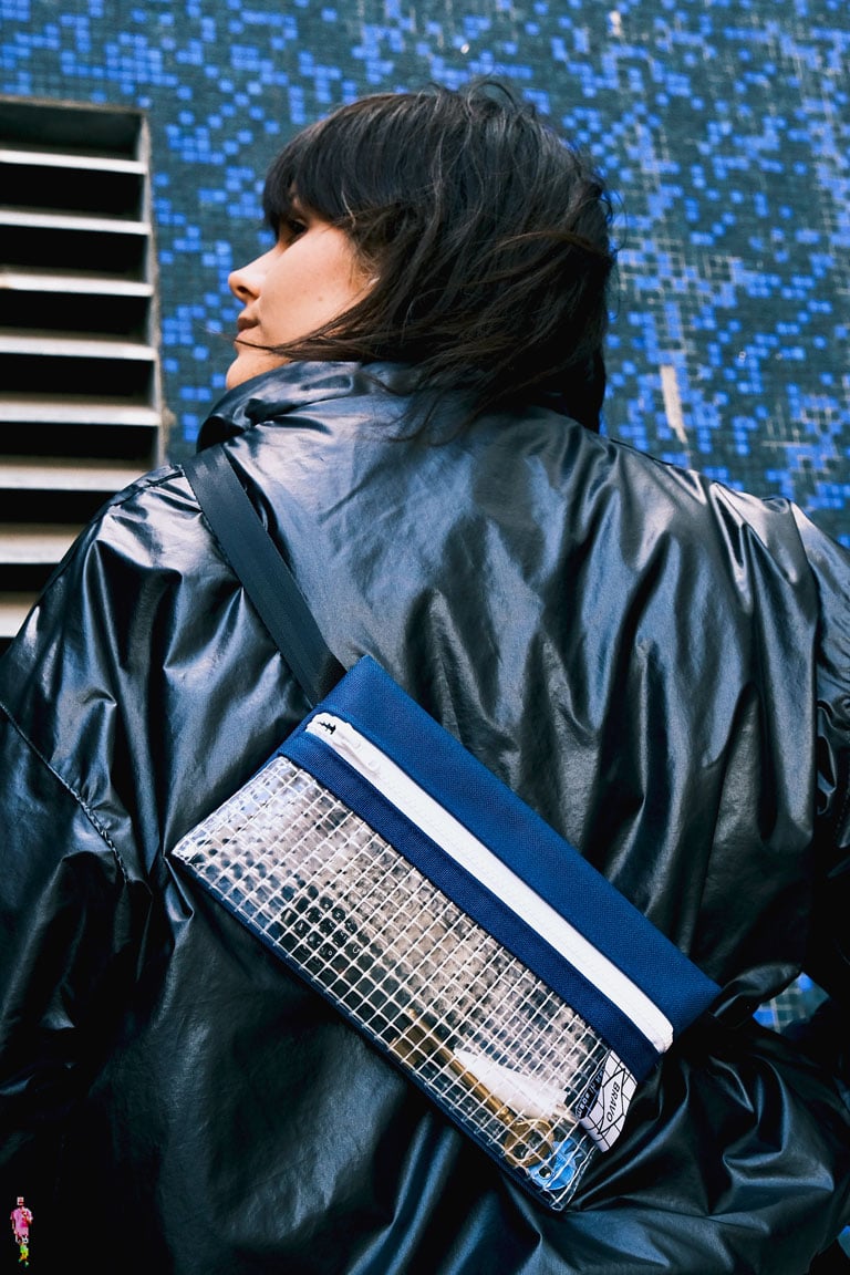 Image of Ghost Banana - bleu indigo et multico