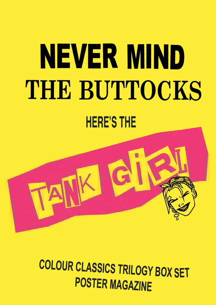 Image of TANK GIRL CCTBS POSTER MAGAZINE SPECIAL