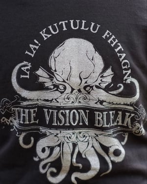 Image of The Vision Bleak - Zipper Hoodie "Kutulu" Silver Edition