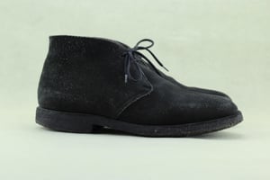 Image of Ryder navy suede VINTAGE by Church's.