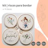 kit_ Bordar é Brotar do fio