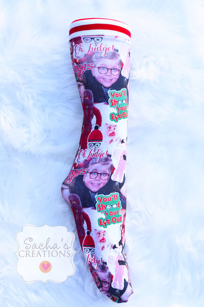 Image of Women's A Christmas Story Knee Socks 