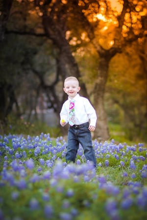 Image of Texas Bluebonnet Session - Private Property 