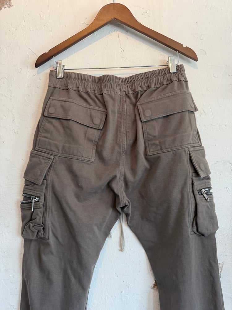 Image of Rick Owens SS22 Fogachine Cargo Sweatpants