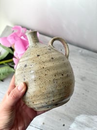Image 6 of Vase en grès moucheté - années 70