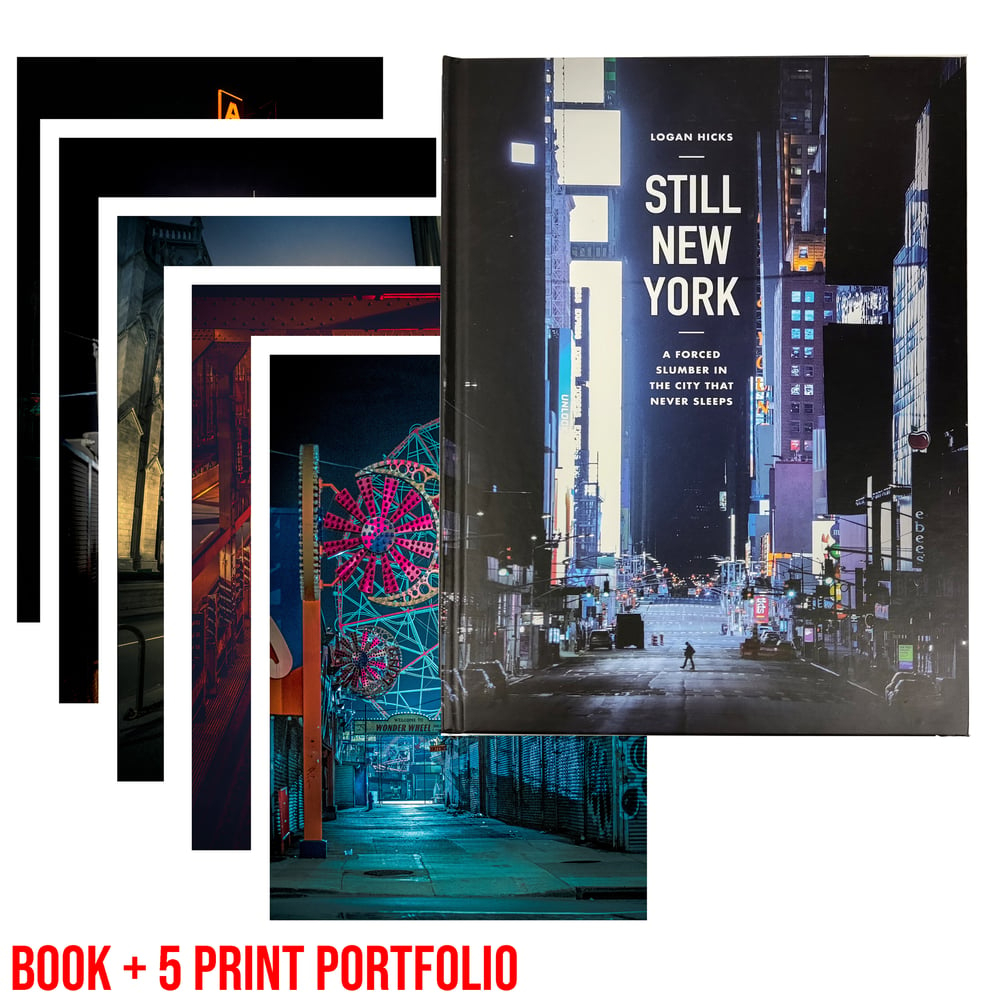 Image of Still New York Book + Portfolio of 5 archival prints  (8 x 10 inch)