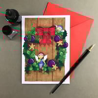 Image 2 of A5 Christmas Cards - Gingerbread - Set of 4
