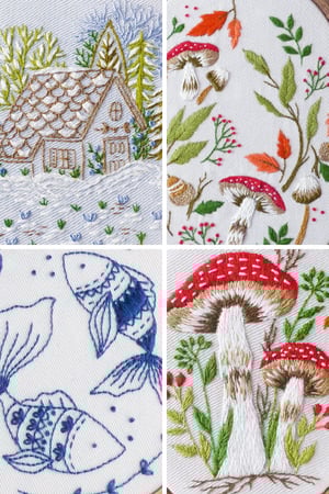 Image of 4" Embroidery Kits