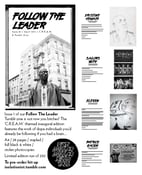 Image of Follow The Leader zine / Issue #1 / C.R.E.A.M.