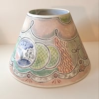 Image 2 of Mabel Pink Lampshade (12 inch)