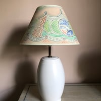 Image 1 of Mabel Pink Lampshade (12 inch)