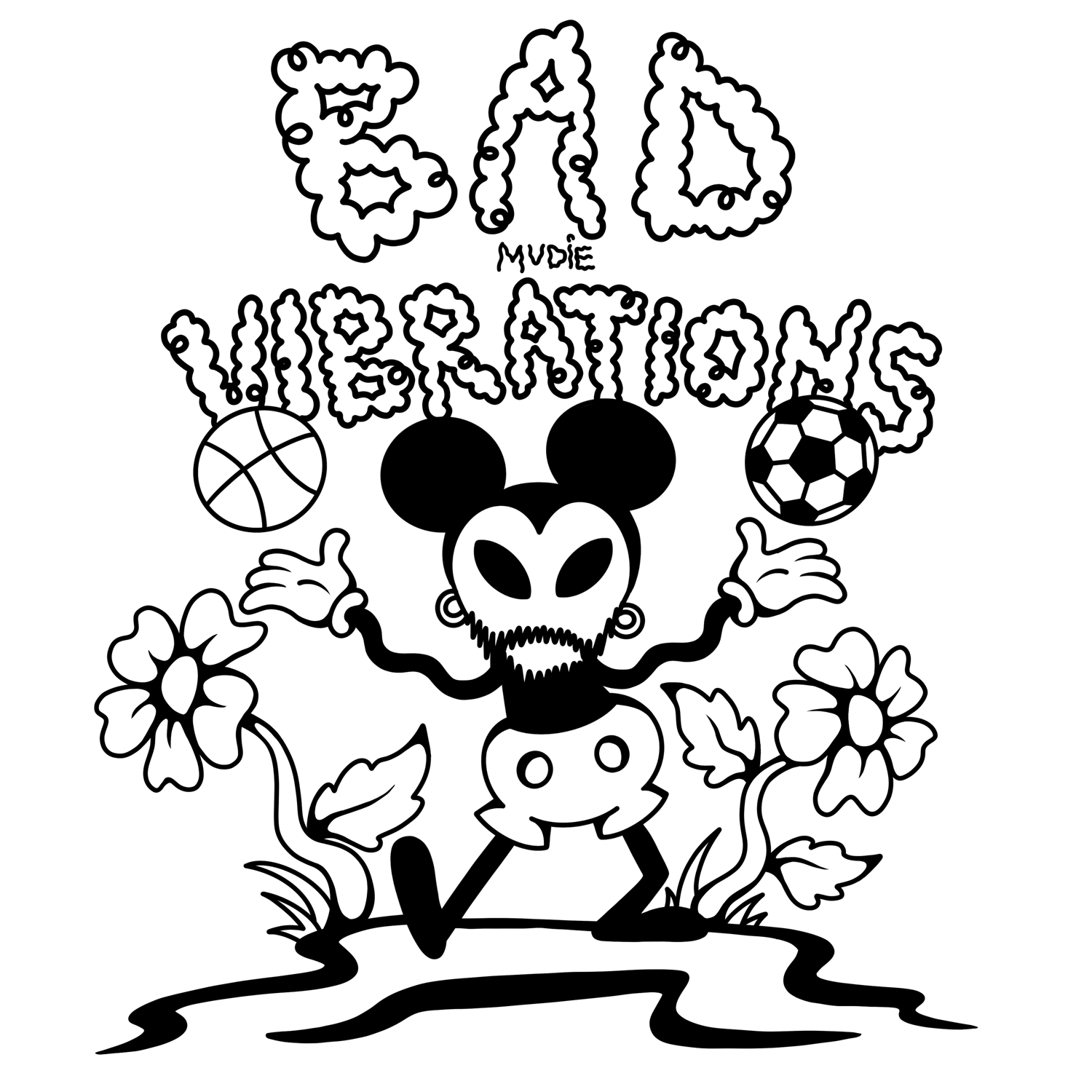 Image of Bad Vibz Mickey T-Shirt