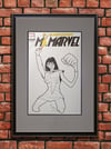 Ms. Marvel Sketch Cover