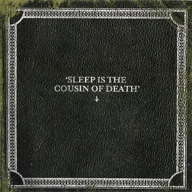 Image of Sleep is the Cousin of Death exhibition booklet