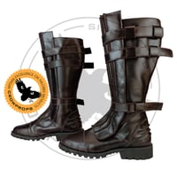 Image 2 of Anakin Dark Brown Long Boots