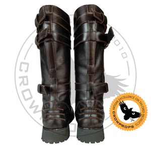 Image of Anakin Dark Brown Long Boots