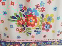 Image 3 of Flower tea towel tote XL