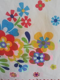 Image 4 of Flower tea towel tote L - imparfait