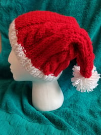 Image 4 of Two tailed Santa Hat