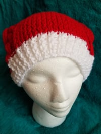 Image 3 of Two tailed Santa Hat