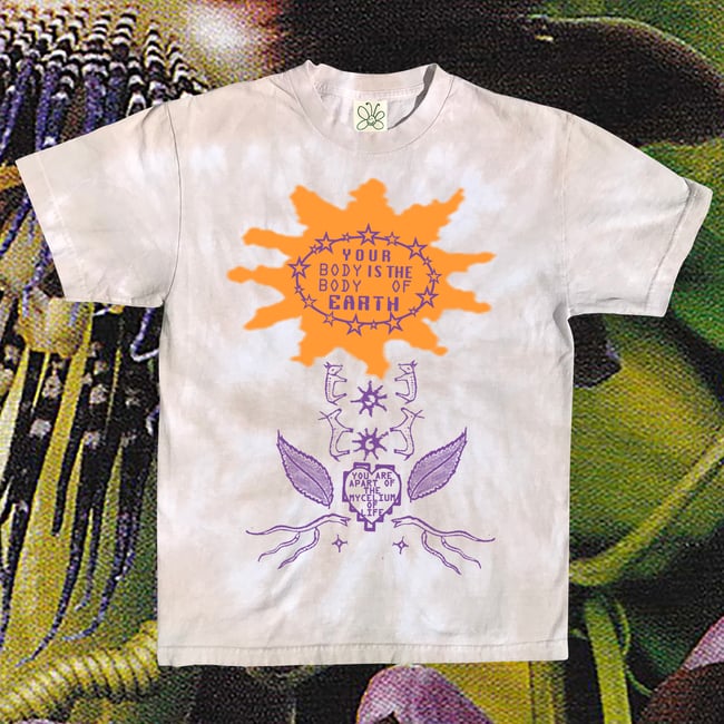 BODY OF EARTH TEE - COLOUR CHOICE