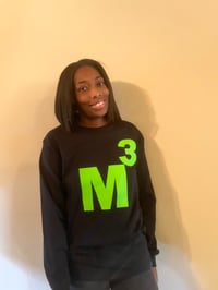 M3 Logo Black Long Sleeve