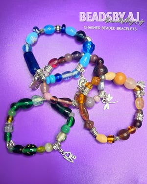 Image of Charmed Beaded Bracelets 