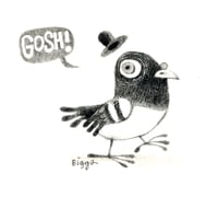 Image 1 of pigeon: gosh!