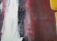 Image 4 of Hotel shadow  - small, dark, modern, contemporary intuitive original artwork 