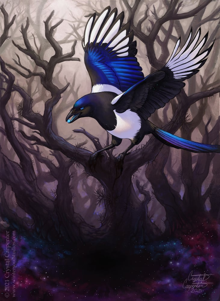 Image of One for Sorrow - Art Print