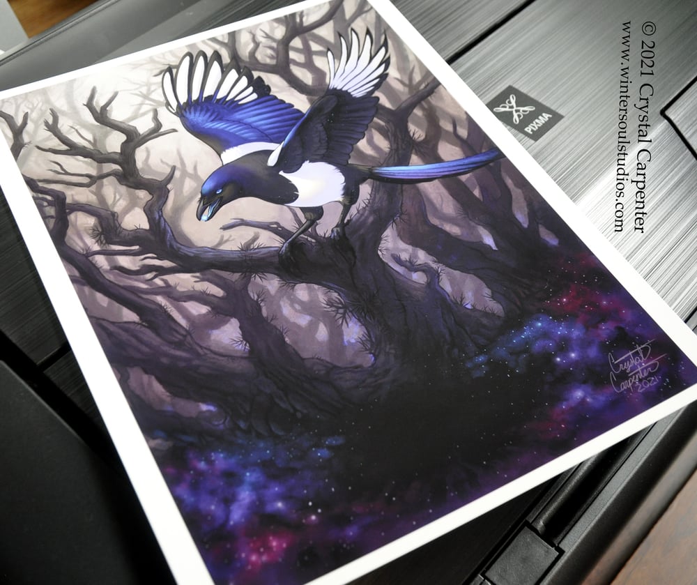 Image of One for Sorrow - Art Print