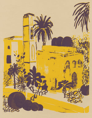 Silkscreen Print "Palermo" - Limited Edition