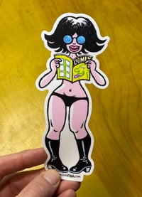 Image 1 of Comix Girl sticker!