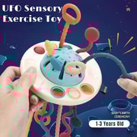 UFO Silicone Pulling Toy