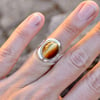 Tiger's Eye Ring 