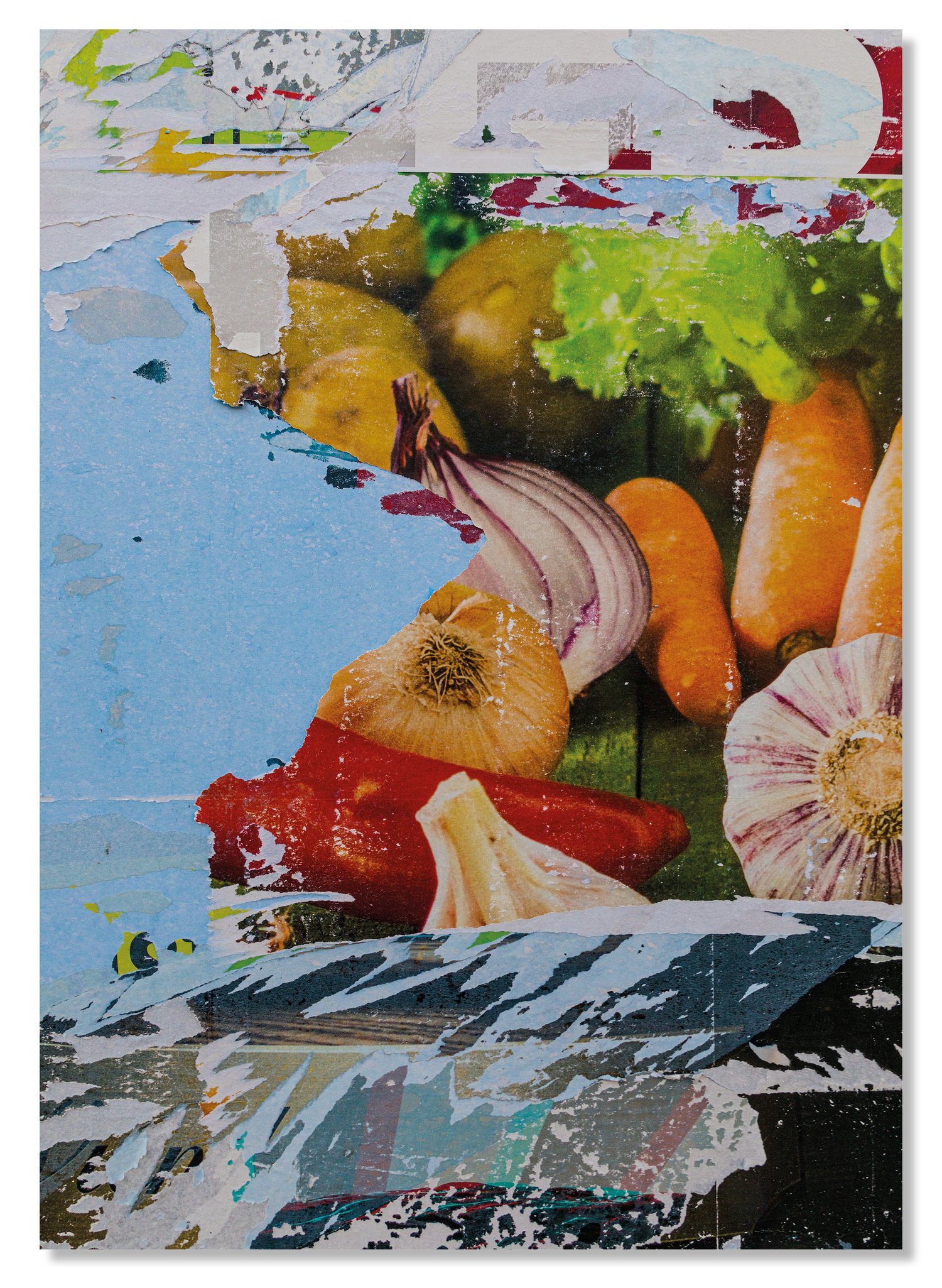 Image of veggies | postart fine art print