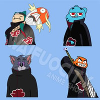 Image 1 of Naruto - Akatsuki Cartoon Crossover