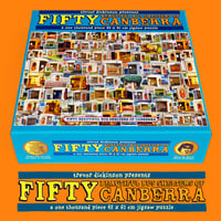 Image 1 of Fifty Beautiful Bus Shelters of Canberra, 1000 piece jigsaw