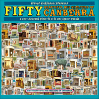 Image 4 of Fifty Beautiful Bus Shelters of Canberra, 1000 piece jigsaw