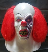 Image 1 of Burnt IT Pennywise Clown Deluxe Latex Mask