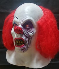 Image 3 of Burnt IT Pennywise Clown Deluxe Latex Mask