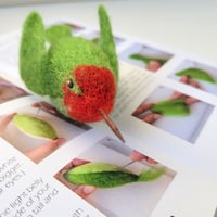 Image 4 of Hummingbird - Needle Felting Kit