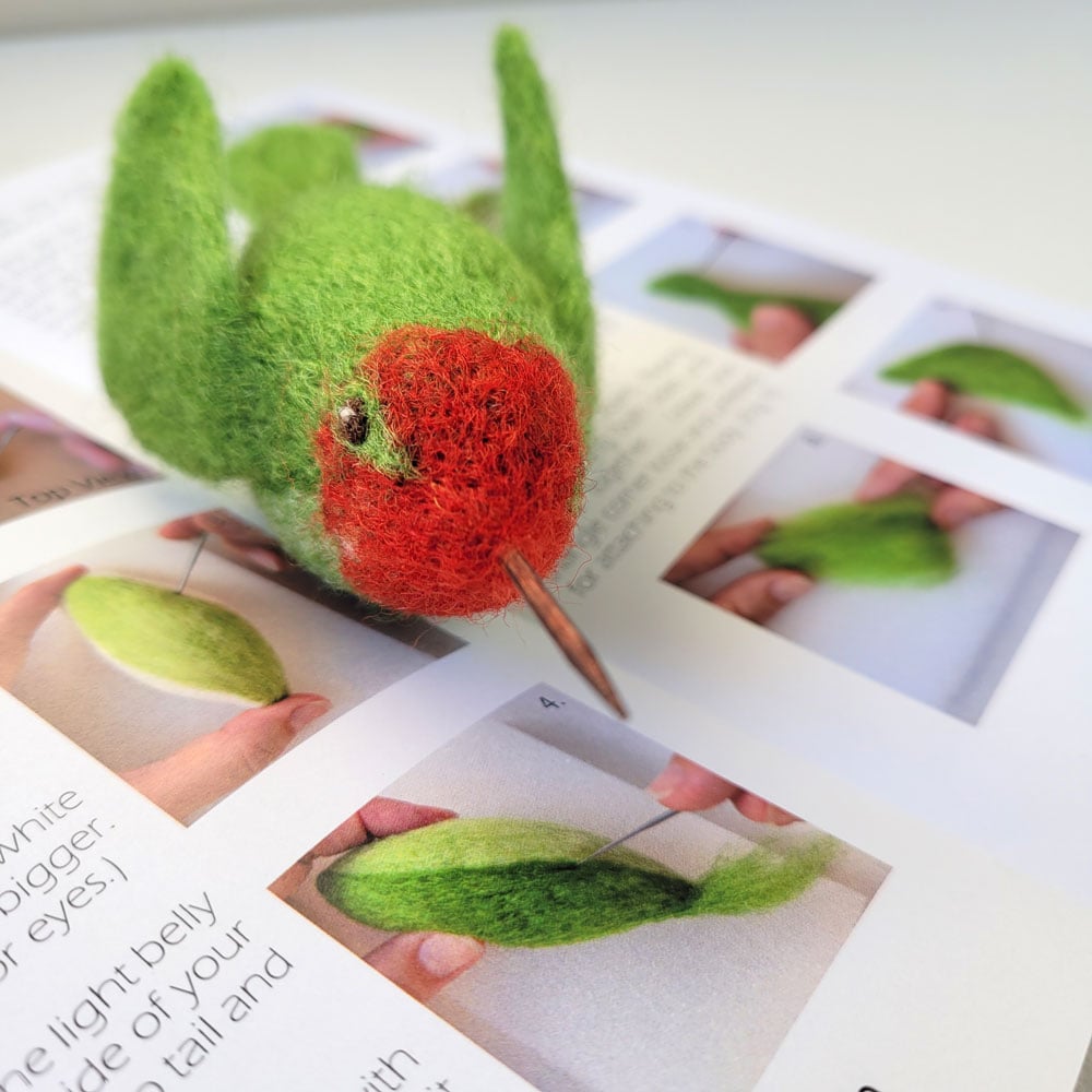 Hummingbird - Needle Felting Kit