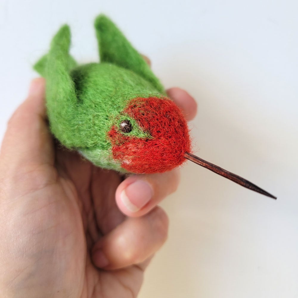 Hummingbird - Needle Felting Kit