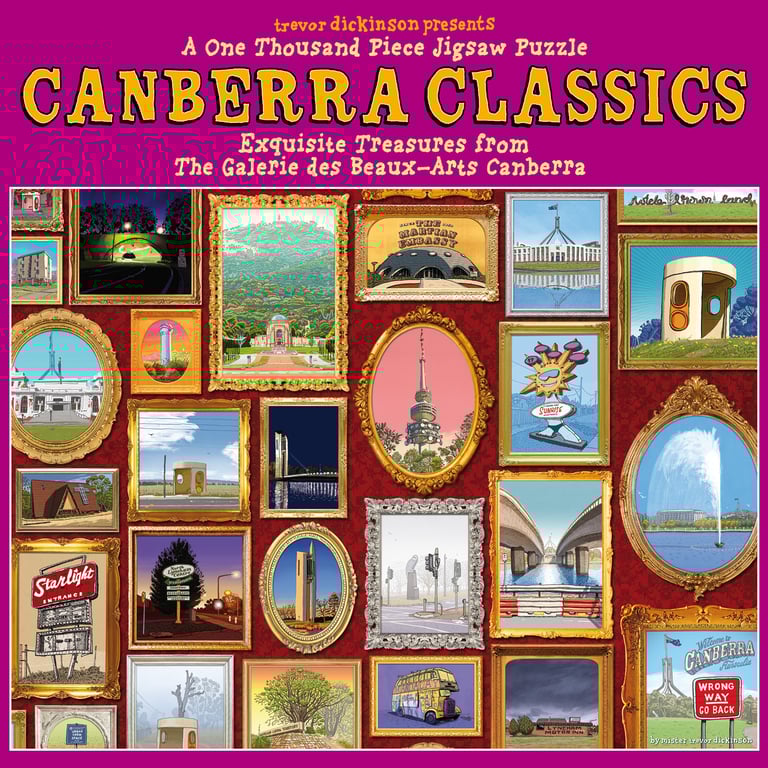 Canberra Classics, 1000 piece jigsaw Image 3
