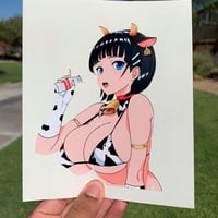 Image 2 of Cow Bikini Girls - Akeno Himejima, Rias Gremory, & Suguha (Leafa)