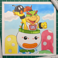 Image of Bowser Jr. Original Art