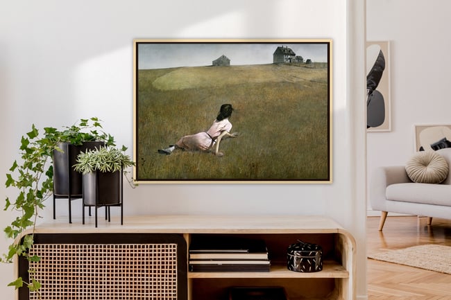 Andrew Wyeth | Christina's World | 1948 | Painting Poster | Wall Art Print | Home Decor