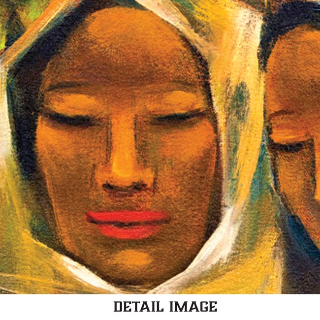 Anita Magsaysay-Ho | Fruit Vendors | 1960 | Painting Poster | Wall Art Print | Home Decor